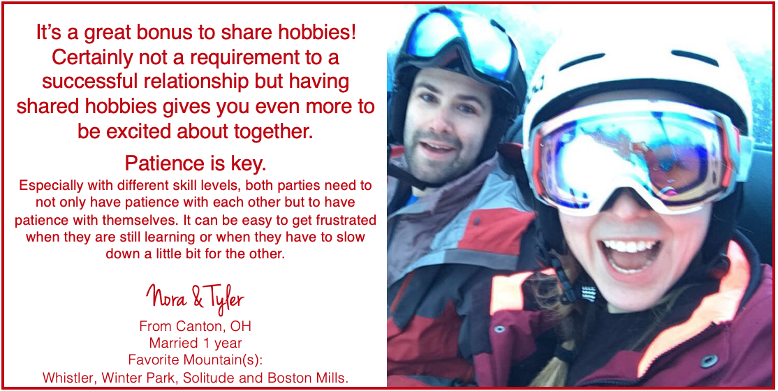 Love and Skiing: What Couples Have Learned From Skiing Together