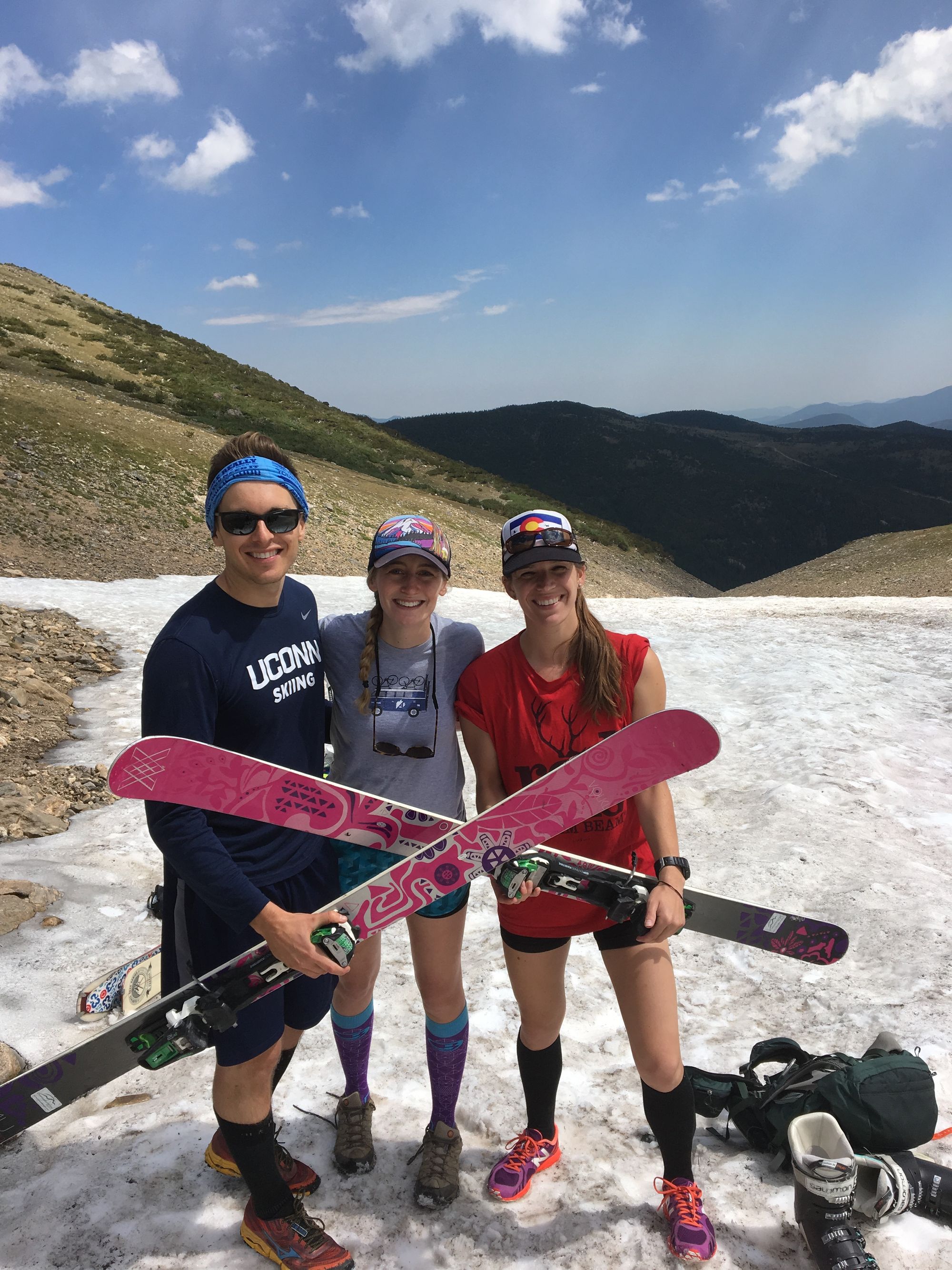 Summer Skiing at St. Mary’s Glacier